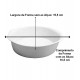 Forma 16,5cm 700ml Colorama Refratária Redonda Porcelana Schmidt 